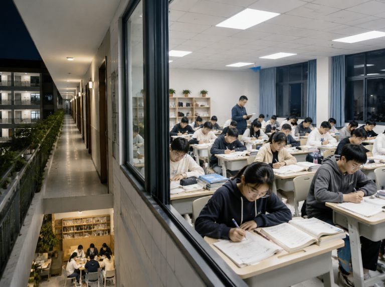 中江县成都高三全托吃住学一体班